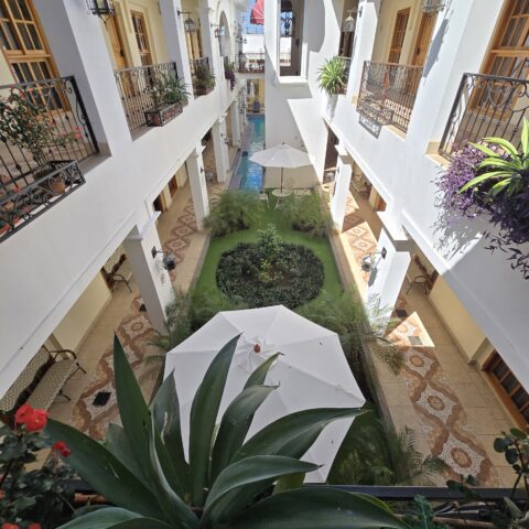 Courtyard Balcony View